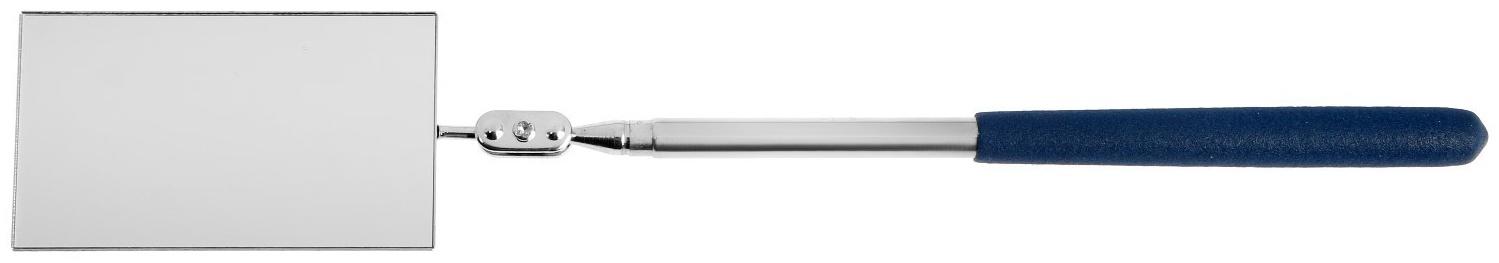 Зеркало телескопическое прямоугольное ТУНДРА, размер 50 х 90 мм, 310 - 480 мм