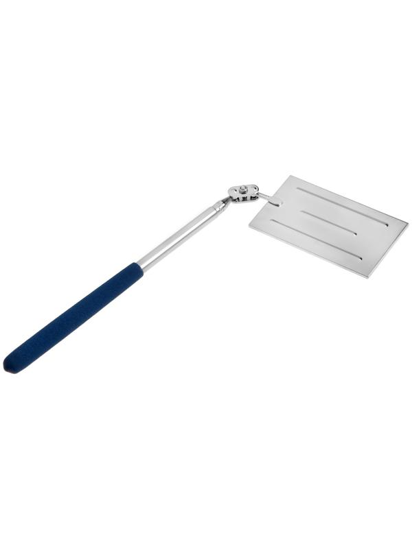 Зеркало телескопическое прямоугольное ТУНДРА, размер 50 х 90 мм, 310 - 480 мм