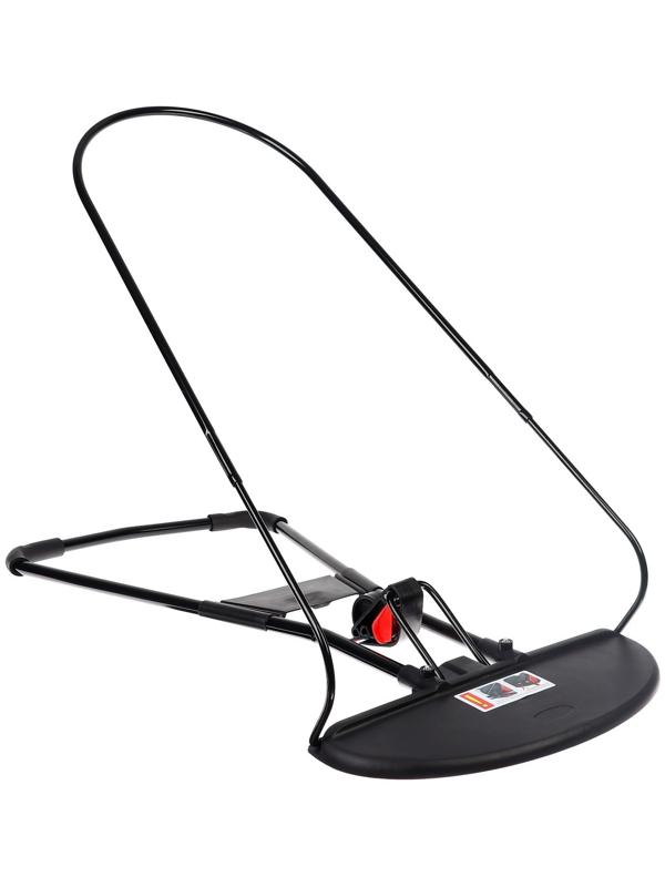 Шезлонг детский, кресло - качалка с игрушками для новорождённых «Крошка Я», цвет бежевый