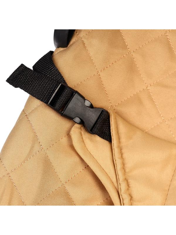 Шезлонг детский, кресло - качалка с игрушками для новорождённых «Крошка Я», цвет бежевый