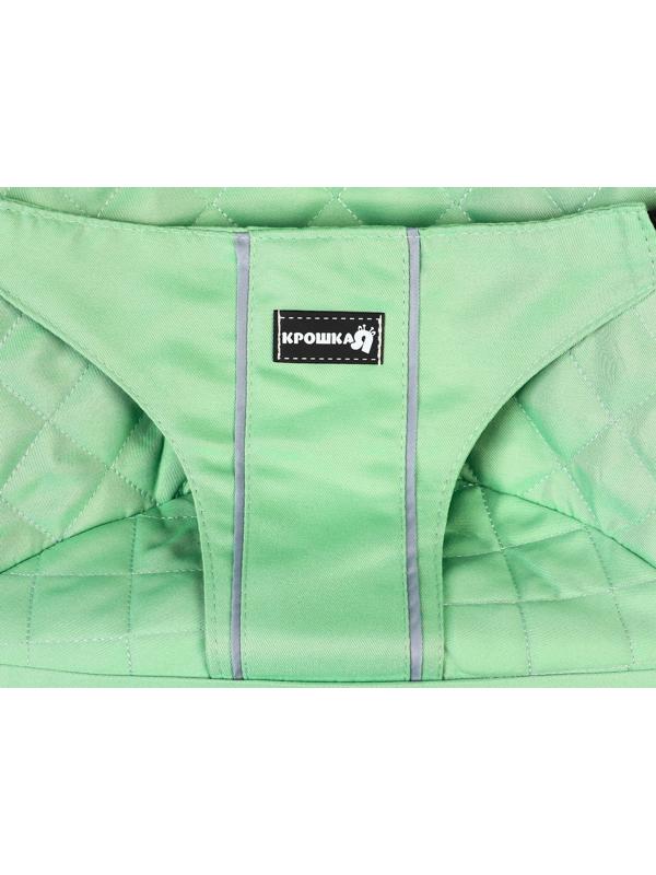 Шезлонг детский, кресло - качалка с игрушками для новорождённых «Крошка Я», цвет зелёный