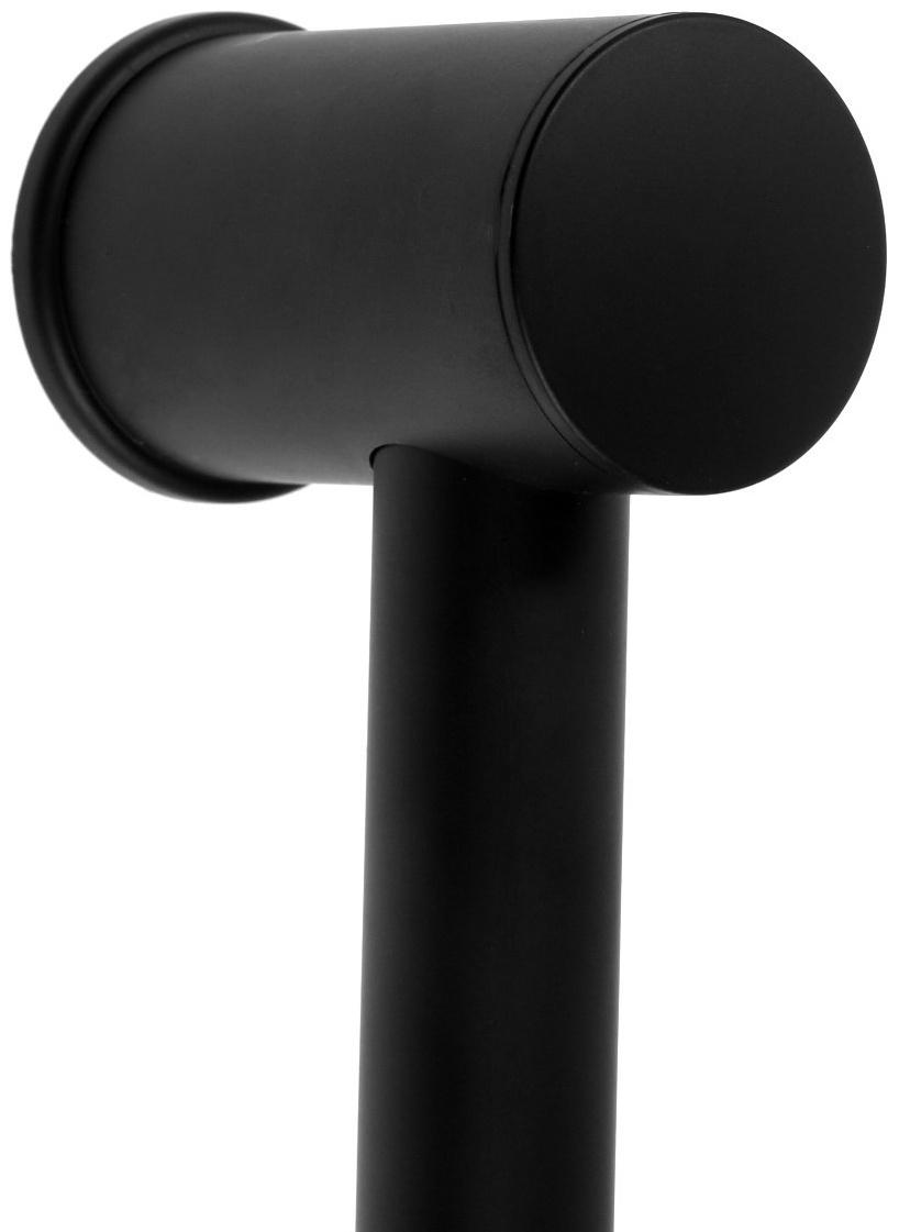 Душевая стойка ZEIN S06, с держателем для душевой лейки, черная