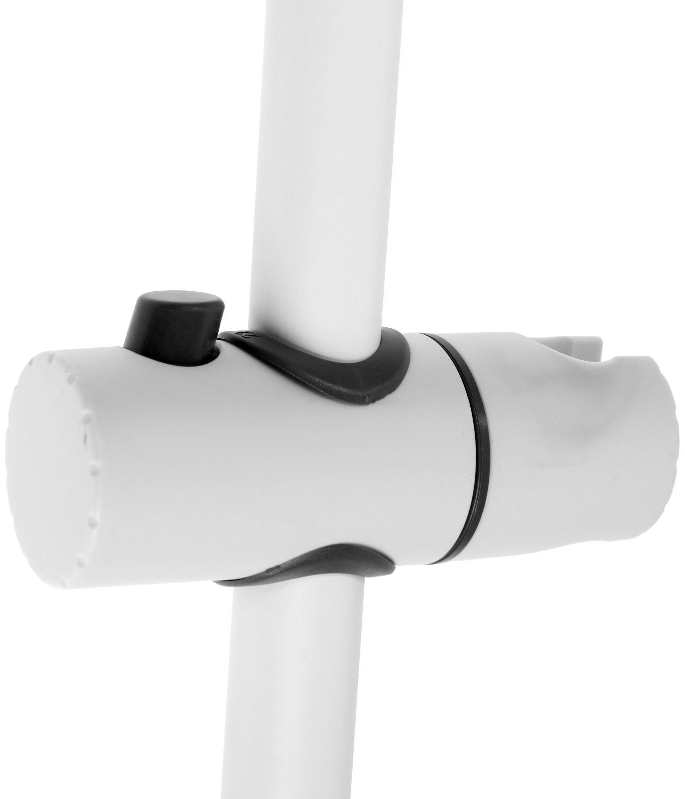 Душевая стойка ZEIN S07, с держателем для душевой лейки, белая