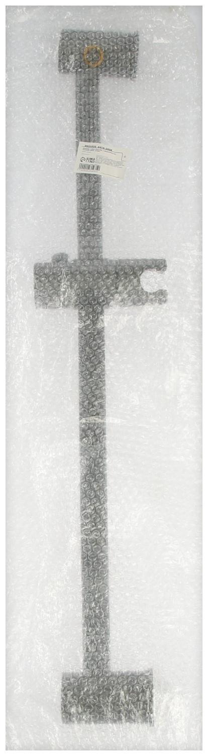 Душевая стойка ZEIN S08, с держателем для душевой лейки, графит