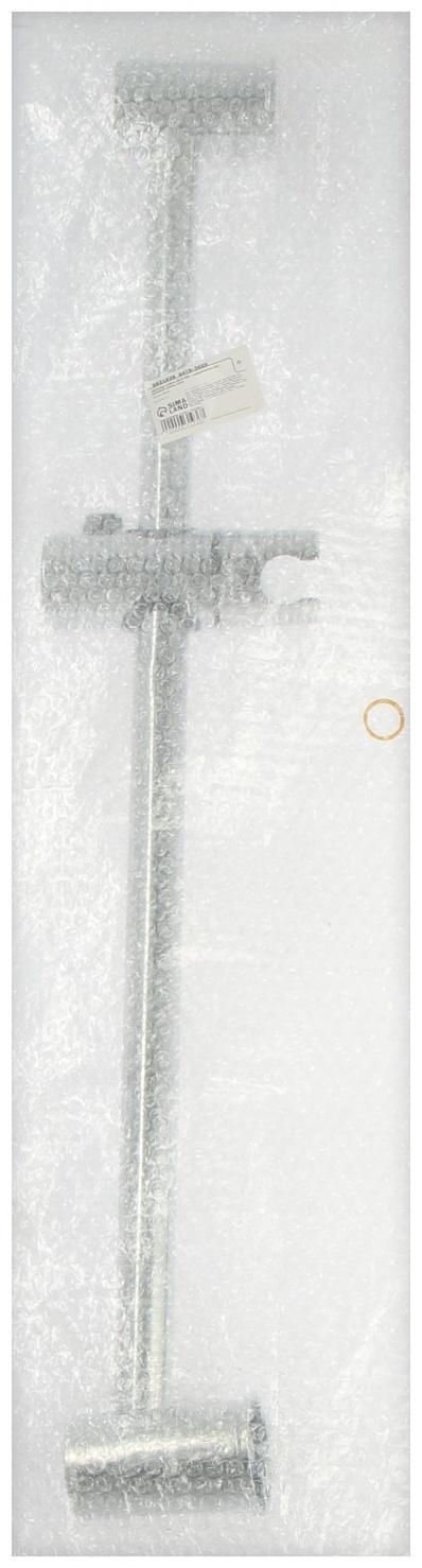 Душевая стойка ZEIN S09, с держателем для душевой лейки, хром