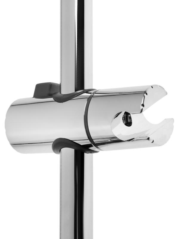 Душевая стойка ZEIN S09, с держателем для душевой лейки, хром