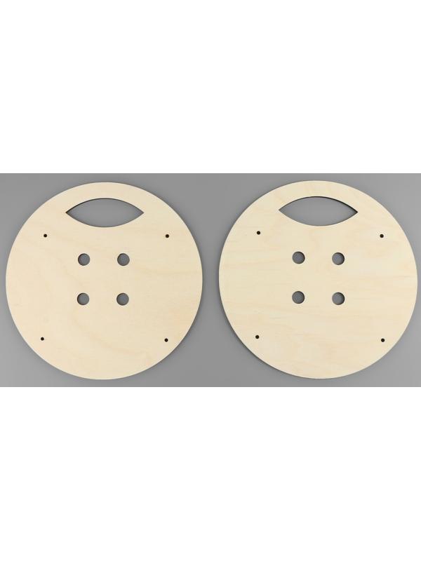 Набор для создания сумки, из дерева, d = 20 см