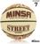 Мяч баскетбольный MINSA Street, ПВХ, клееный, 8 панелей, р. 7