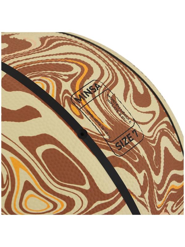 Мяч баскетбольный MINSA Street, ПВХ, клееный, 8 панелей, р. 7