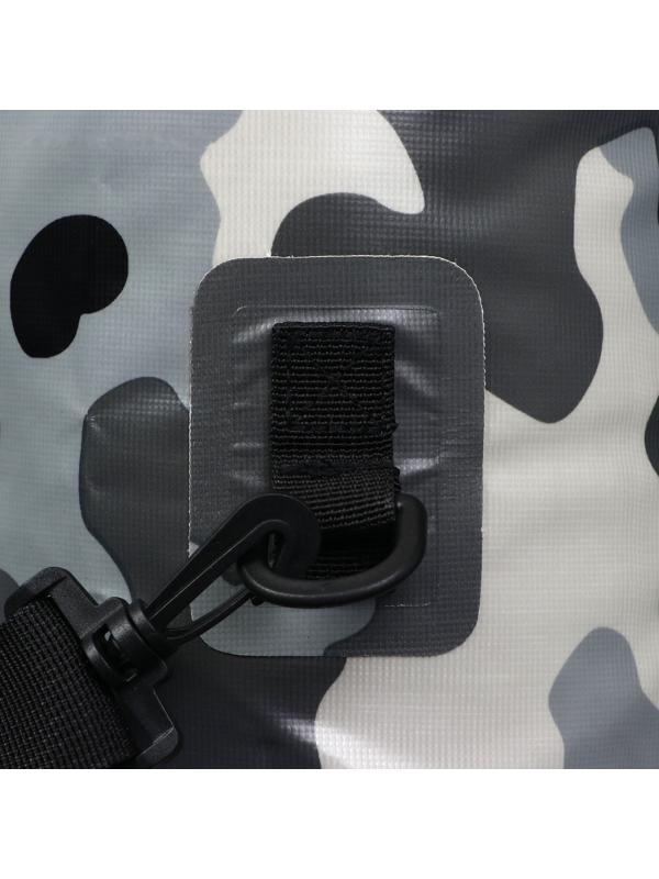 Гермомешок YUGANA, ПВХ, водонепроницаемый 20 литров, один ремень, камуфляж-цифра