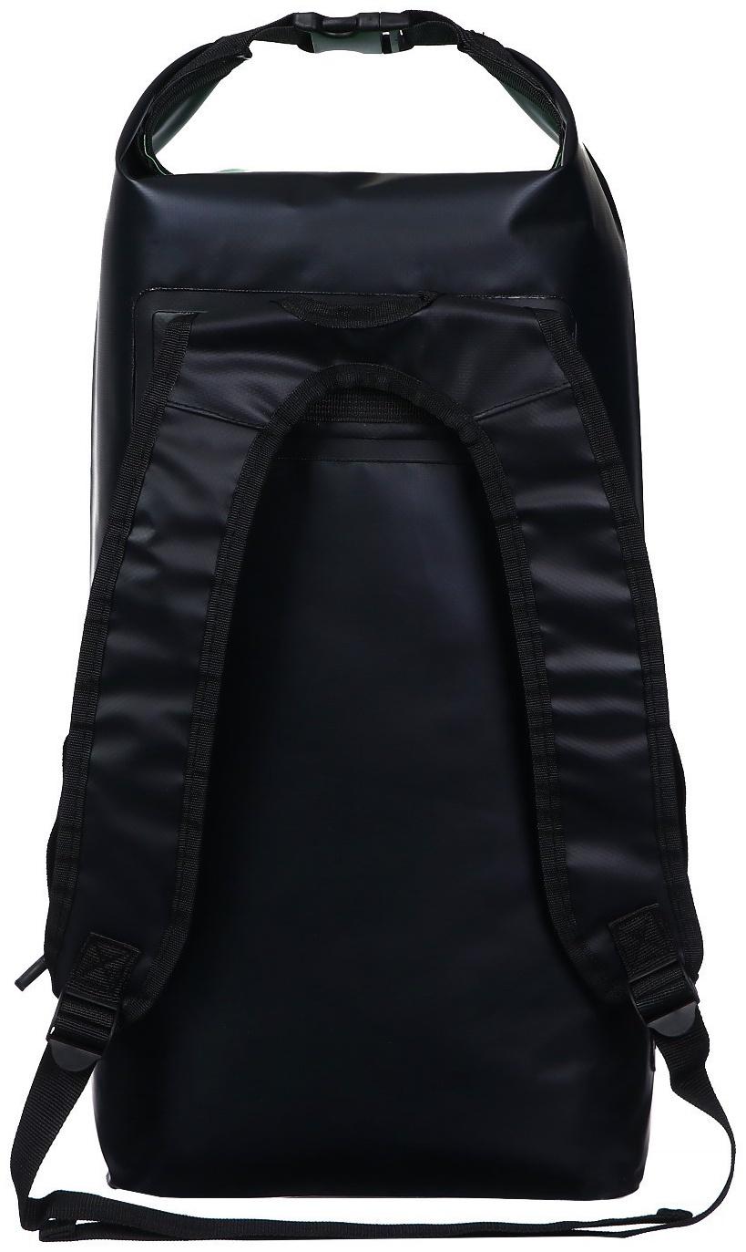 Герморюкзак YUGANA, ПВХ, водонепроницаемый 15 литров, зеленый