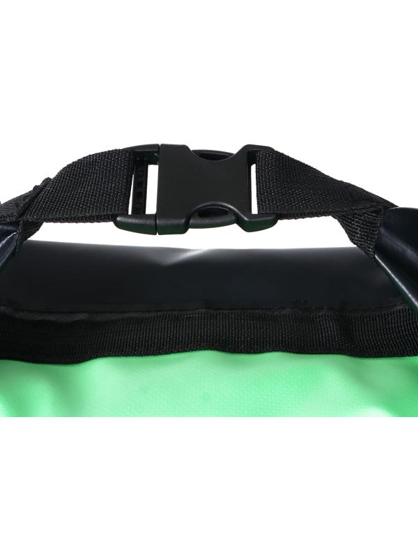 Герморюкзак YUGANA, ПВХ, водонепроницаемый 15 литров, зеленый
