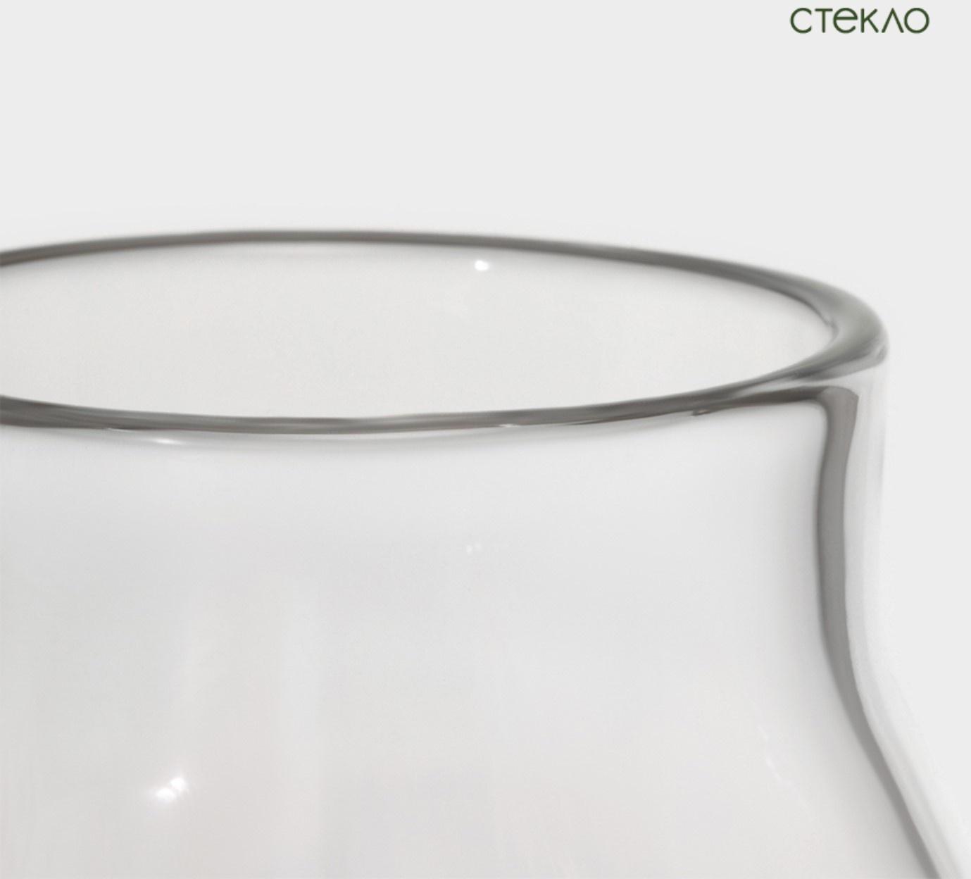 Банка стеклянная для сыпучих продуктов с пробковой крышкой BellaTenero «Эко», 1,3 л, 9×25 см