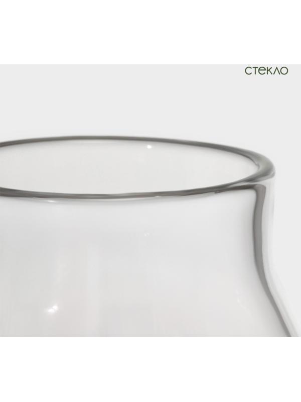 Банка стеклянная для сыпучих продуктов с пробковой крышкой BellaTenero «Эко», 1,3 л, 9×25 см