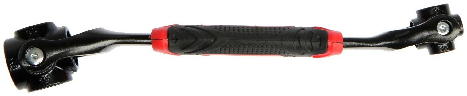 Универсальный ключ ТУНДРА, 45 сталь, 2К рукоятка, 8-10-12-13-14-17-19-22 мм