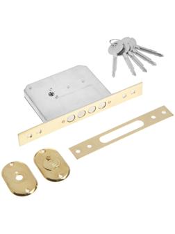 Замок врезной VZ002, 5 ключей