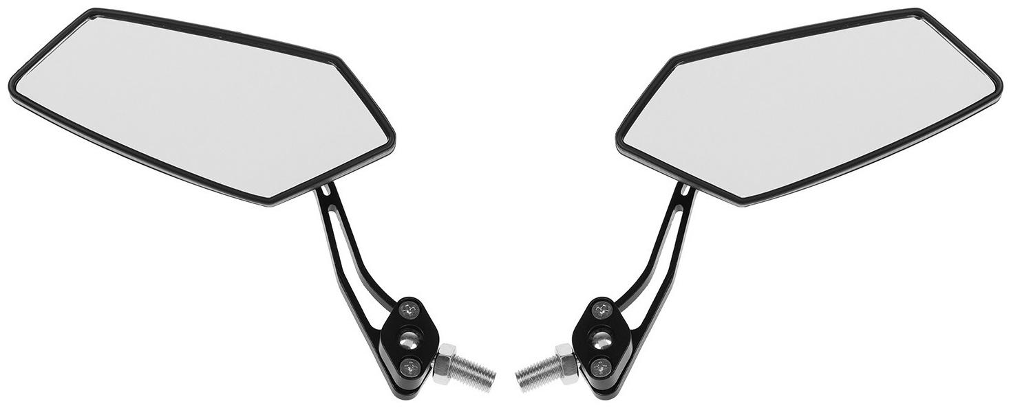 Зеркало заднего вида, 15×6 см, набор 2 шт