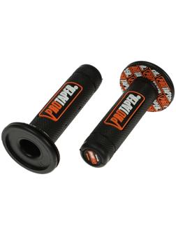 Грипсы универсальные, противоскользящие 24×120 мм, набор 2 шт, оранжевые