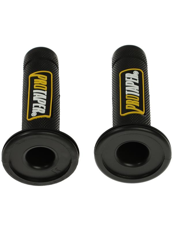 Грипсы универсальные, противоскользящие 24×120 мм, набор 2 шт, желтые