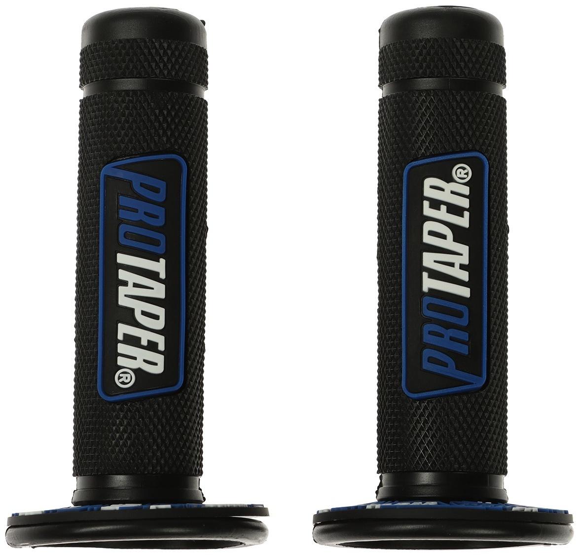 Грипсы универсальные, противоскользящие 24×120 мм, набор 2 шт, синие