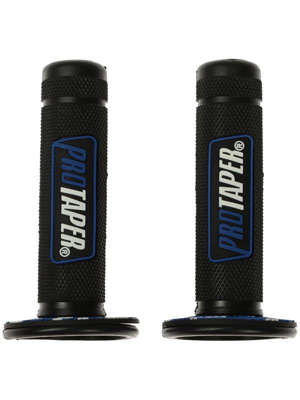 Грипсы универсальные, противоскользящие 24×120 мм, набор 2 шт, синие