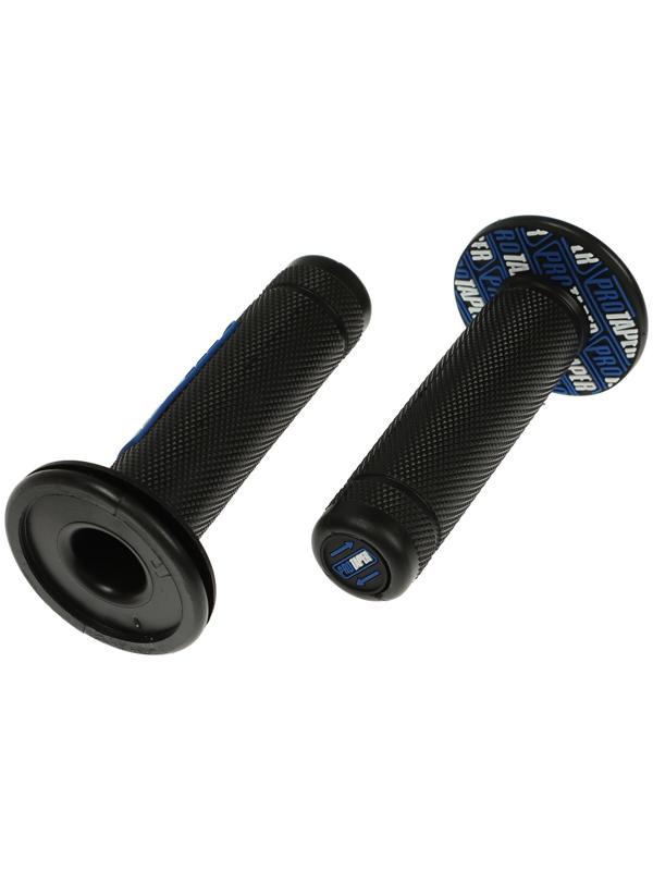 Грипсы универсальные, противоскользящие 24×120 мм, набор 2 шт, синие