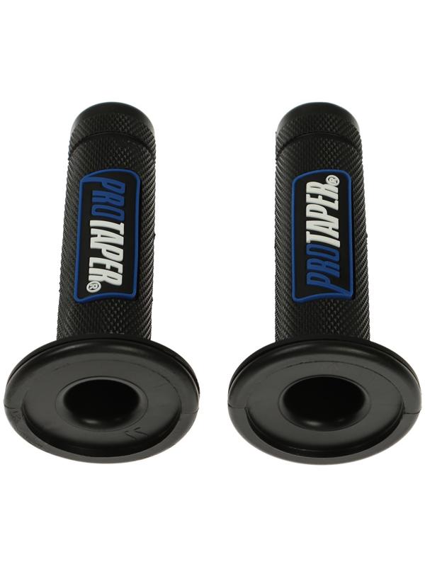 Грипсы универсальные, противоскользящие 24×120 мм, набор 2 шт, синие