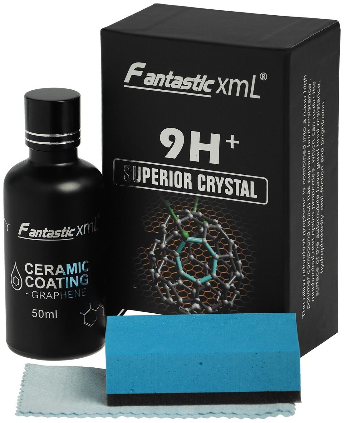 Жидкое стекло, керамическое покрытие 9Н+, профессиональная защита кузова, 50 мл