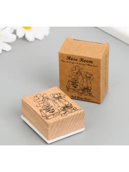 Печать дерево, резина 