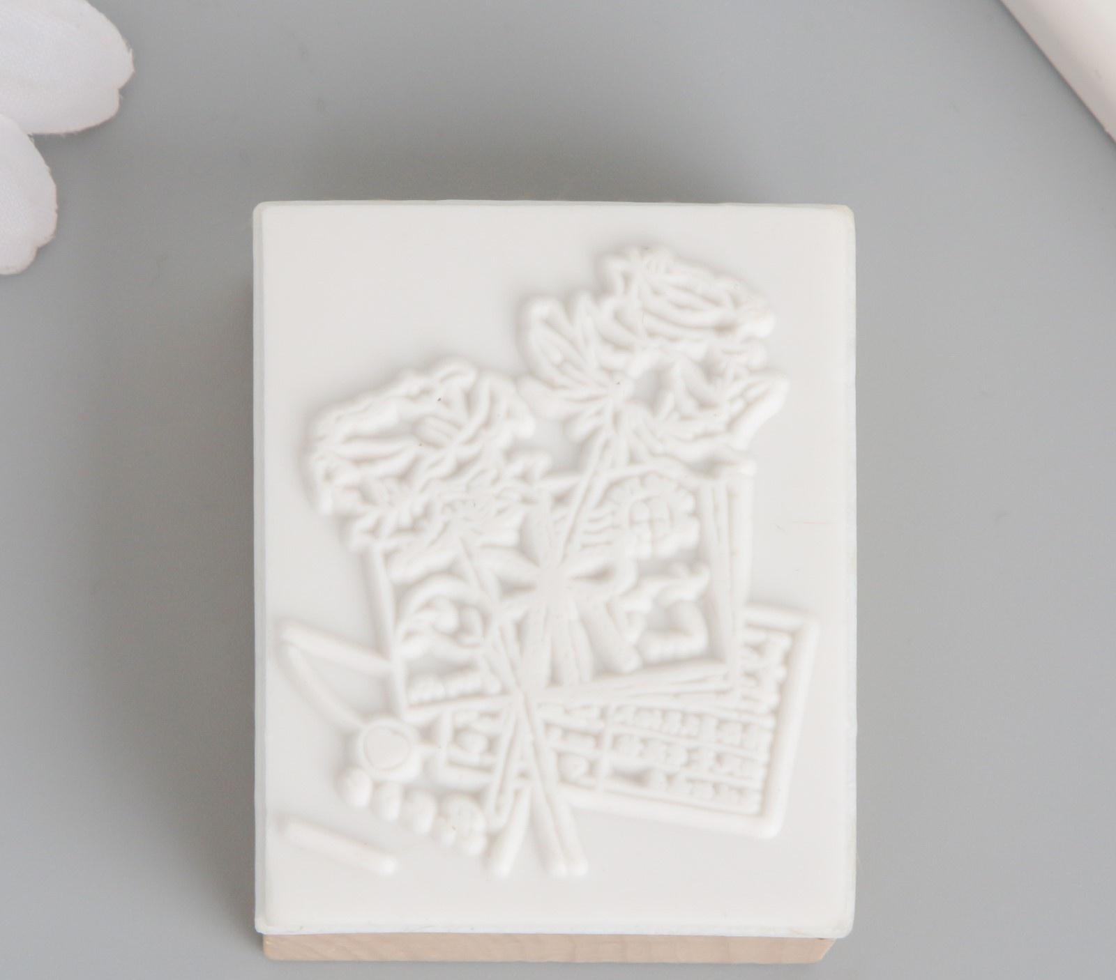 Печать дерево, резина 