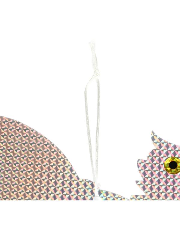 Отпугиватель для птиц, светоотражающий, «Сова с колокольчиком», Greengo