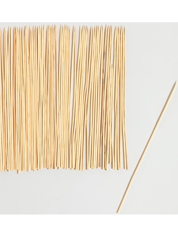 Набор деревянных палочек для декора 100 шт 1х9х20 см