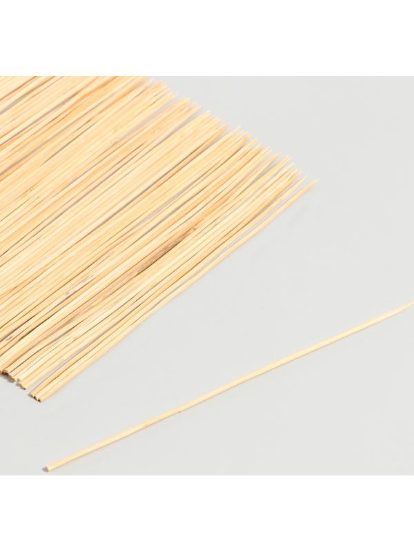 Набор деревянных палочек для декора 100 шт 1х9х20 см