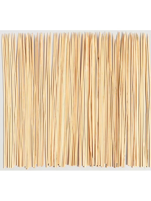 Набор деревянных палочек для декора 100 шт 1х9х25 см