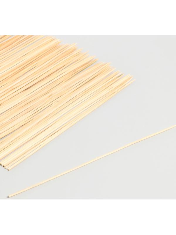 Набор деревянных палочек для декора 100 шт 1х9х25 см