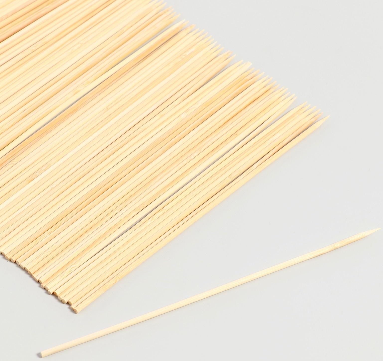 Набор деревянных палочек для декора 50 шт 2х9х20 см