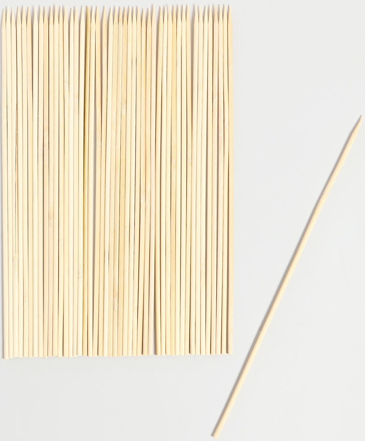 Набор деревянных палочек для декора 50 шт 2х9х30 см