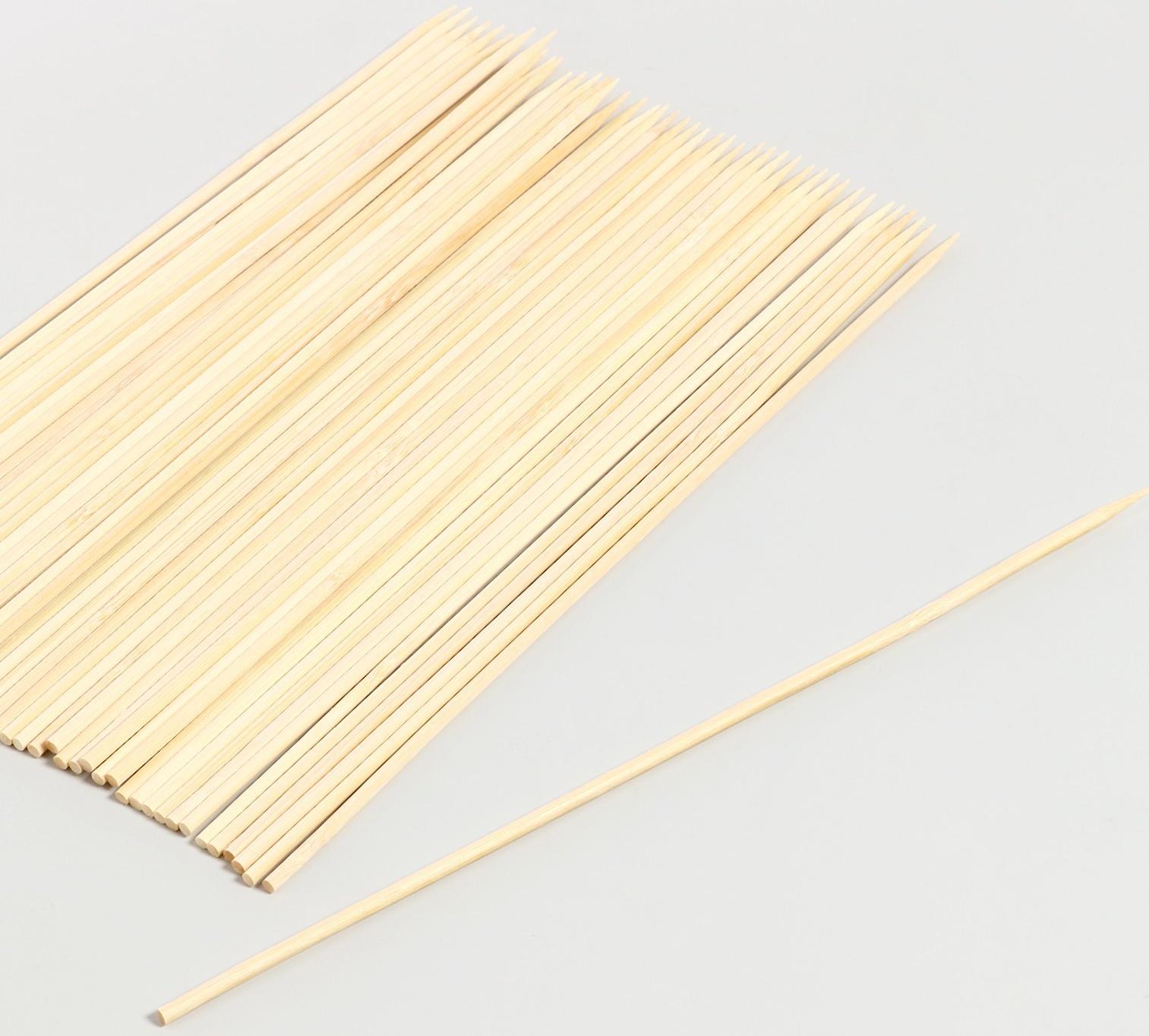 Набор деревянных палочек для декора 50 шт 2х9х30 см