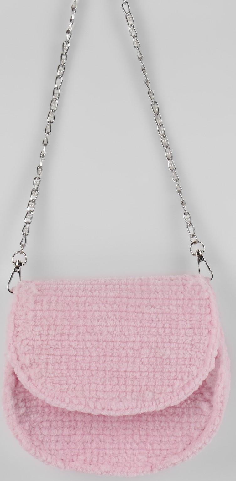 Канва-основа для вышивания сумки, пластиковая, 42 × 24 см, цвет белый