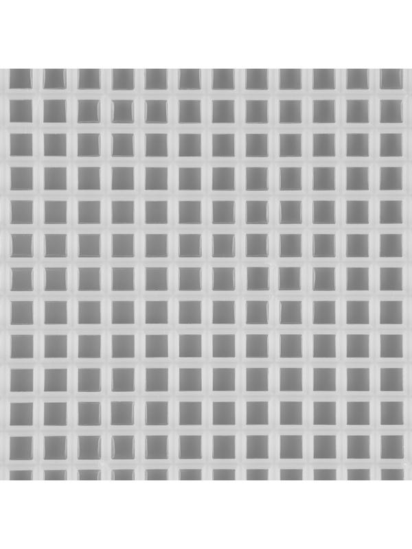 Канва-основа для вышивания сумки, пластиковая, 42 × 24 см, цвет белый