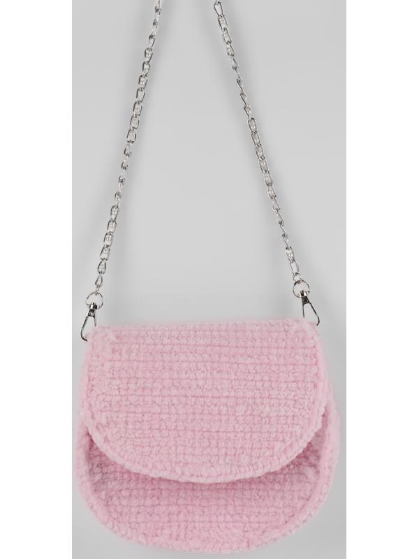 Канва-основа для вышивания сумки, пластиковая, 42 × 24 см, цвет белый