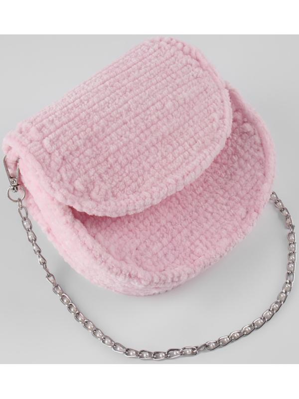 Канва-основа для вышивания сумки, пластиковая, 42 × 24 см, цвет белый