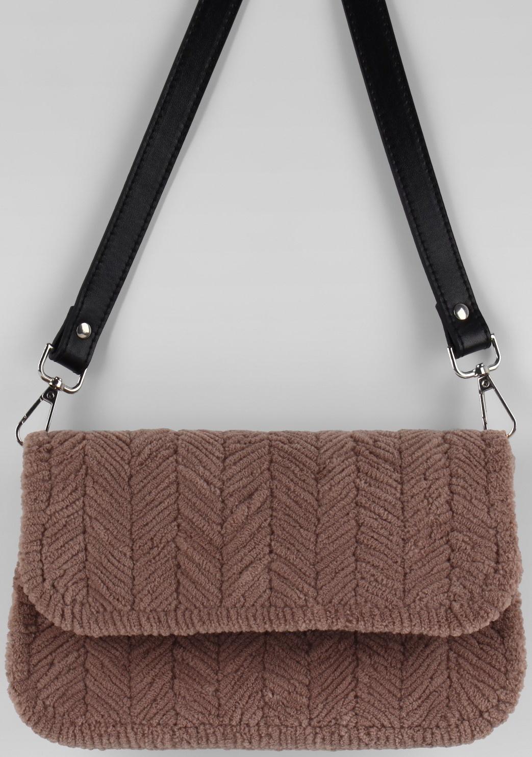 Канва-основа для вышивания сумки, пластиковая, 47 × 45 см, цвет белый