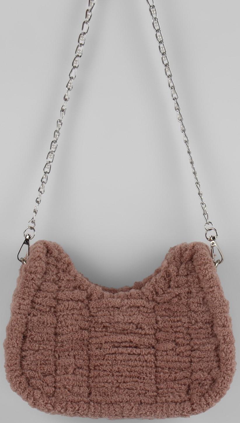 Канва-основа для вышивания сумки, пластиковая, 52 × 29 см, цвет белый