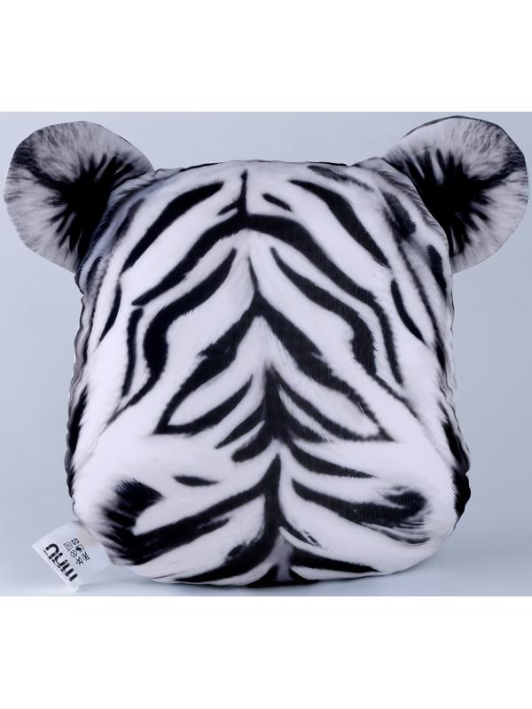 Антистресс подушка «Тигр», серый