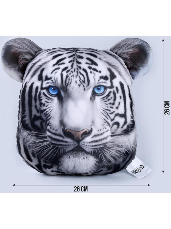 Антистресс подушка «Тигр», серый