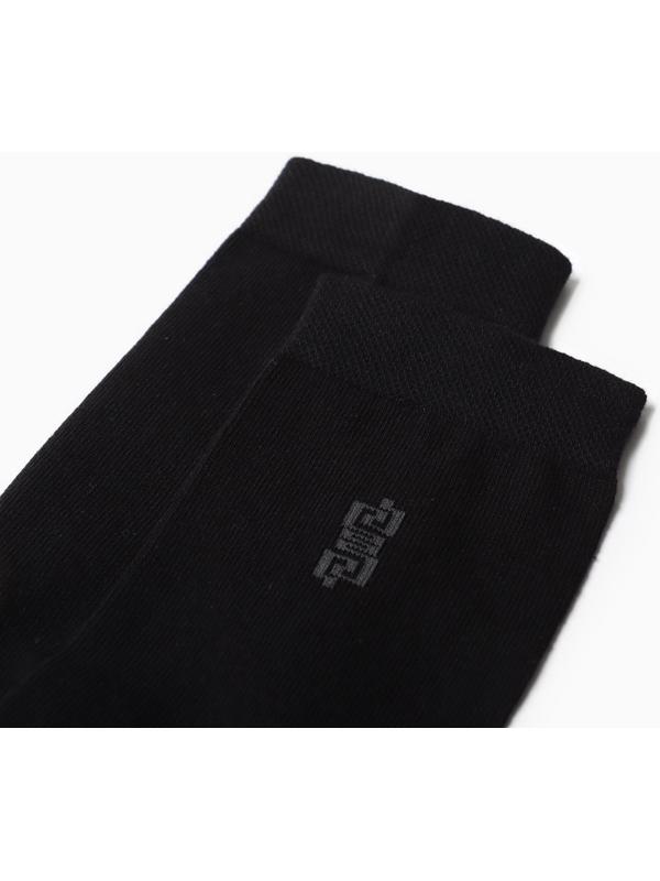 Носки мужские, цвет черный, размер  25-27
