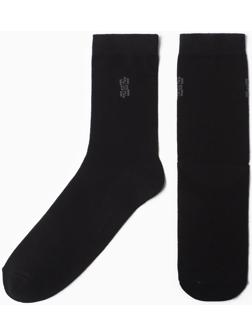 Носки мужские, цвет черный, размер  27-29