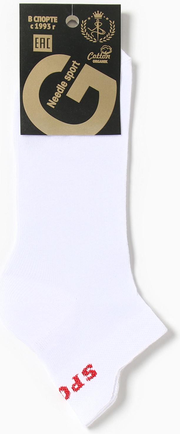 Носки мужские укороченные , цвет белый, размер 25-27