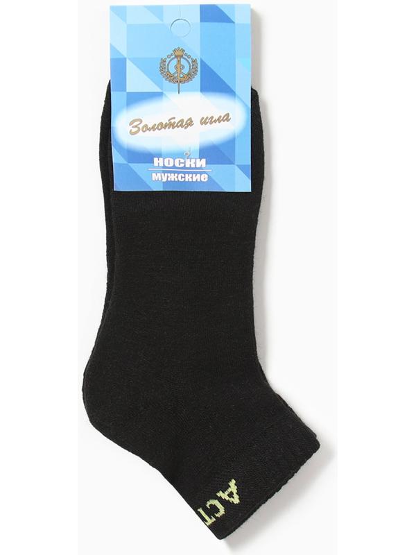Носки мужские, цвет черный, размер 25-27